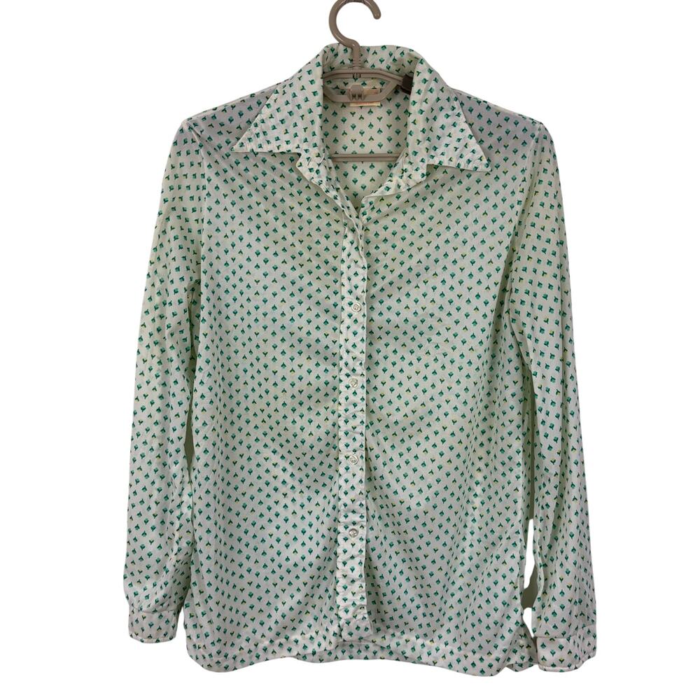 Vintage Catalina California Printed Button Shirt 16 polyester